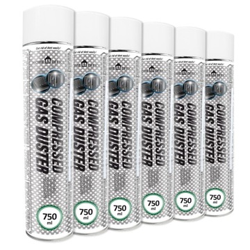 6x AABCOOLING SPRĘŻONE-POWIETRZE 750ml RURKA-15cm