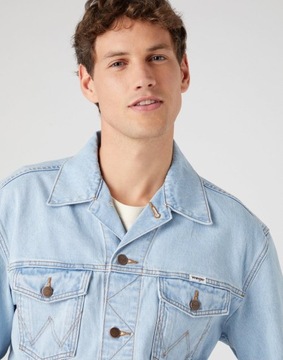 WRANGLER ANTI FIT JACKET MĘSKA KURTKA JEANSOWA XL