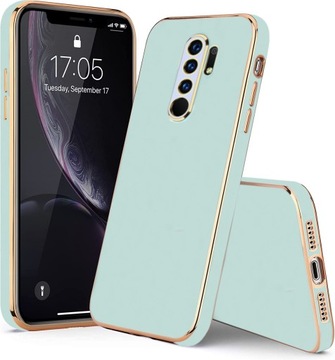 ETUI GLAMOUR DO XIAOMI REDMI 9 SILIKON + SZKŁO