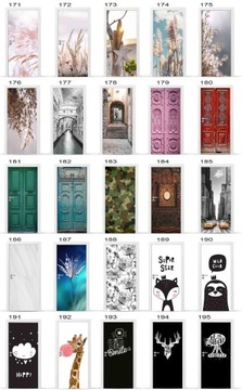 Фотообои НАКЛЕЙКА шпонированная дверь мебель #SD212