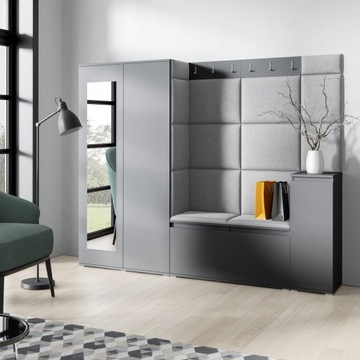Zestaw mebli Oslo, siedzisko z panelami trinity 14