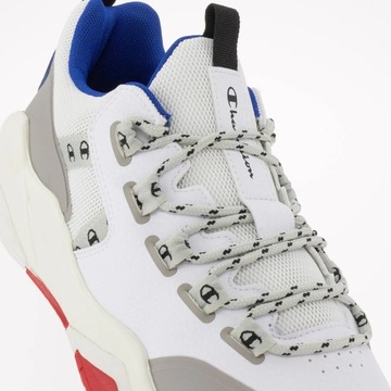 CHAMPION Sneakersy S21875-WW001 WHT/RBL/RED