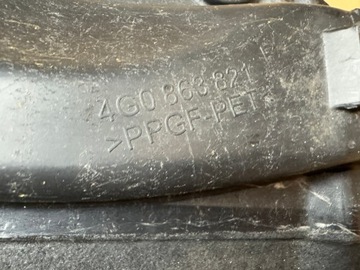 AUDI A6 C7 A7 KRYT POD MOTOR 4G0863821F