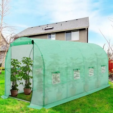 ФОЛЬГА ДЛЯ ТЕПЛИЦЫ САД ТУННЕЛЬНАЯ ФОЛЬГА 6x3x2m 4 СЕГМЕНТА XXL БЕСПЛАТНО