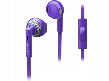 Philips SHE3205 Słuchawki Dokanałowe FIOLET S.16