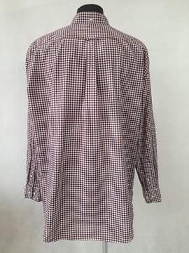 GANT OXFORD GINGHAM REGULAR FIT KOSZULA MĘSKA 2XL