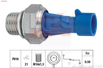 504 274 SENZOR TLAKU OLEJE PALIO 0.9I 98-