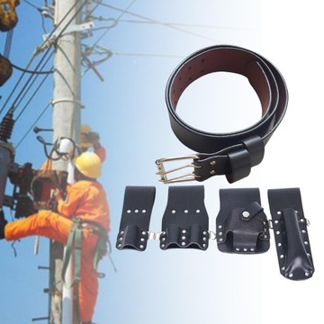 Портативный столярный ремень с 4 карманами.