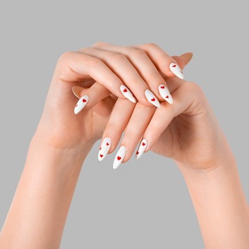 CLARESA Poly Gel SET Акриловый гель для ногтей 30 г + двойная кисть-трафареты