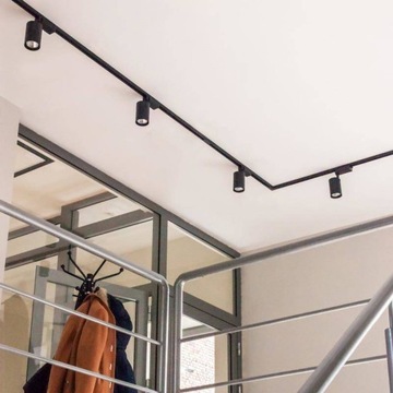 Прожектор на треке GU10, черный, X-LINE, STR-GU10-B