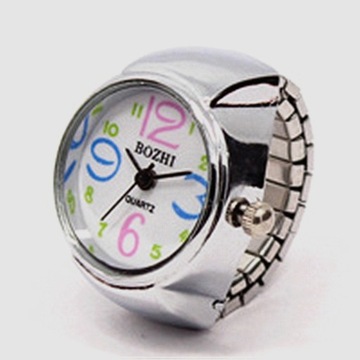Creative anillos Finger Ring Watch Punk Mini