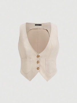 SHEIN PLUS SIZE ЖЕНСКИЙ ЭЛЕГАНТНЫЙ ЖИЛЕТ 48 МБ