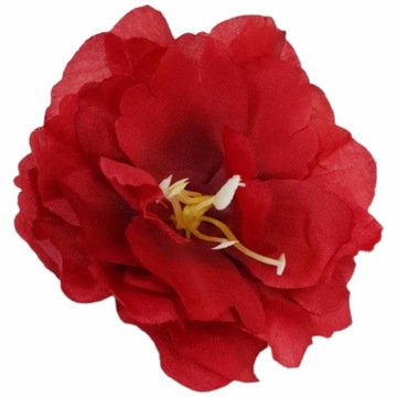 Головка изделия искусственные цветы гибискус РОЗОВАЯ Китайская роза 9 см