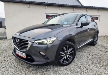 Mazda CX-3 Crossover 2.0 SKY-G 120KM 2017 Mazda CX-3 SLICZNA 2.0 Benzyna AUTOMAT Bogata Wersja SALON POLSKA Oryginal, zdjęcie 4