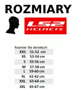 SZCZĘKOWY KASK LS2 FF902 SCOPE AXIS L