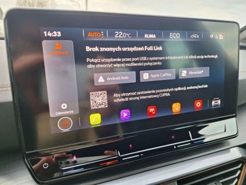 Cupra Formentor 2023 Cupra Formentor serwis ASO 1.4 hybryda 204KM bezwypadkow LED FullLink felg, zdjęcie 29