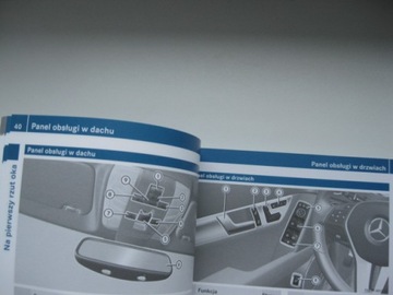 Mercedes W204 C Klasa 11-14 instrukcja obsługi PL