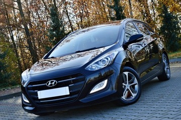 Hyundai i30 II Wagon 1.6 CRDi 110KM 2015 Hyundai i30 1,6 CRDi Ledy Duża Navi Kamera, zdjęcie 8