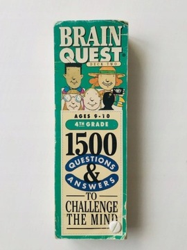 Brain Quest 4th Grade Ages 9-10 + GRATIS