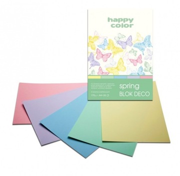 PAPIER OZDOBNY DO SCRAPBOOKINGU 20ARK HAPPY COLOR