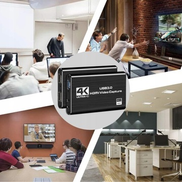 КАРТА ВИДЕОЗАПИТА USB 3.0 4K HDMI 2 HDCP