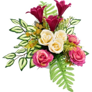 АССОРТИМЕНТ, КРЕМОВЫЙ, СОСТАВ, ПАМЯТНИК, ЦВЕТОК, КЛАДБИЩЕ