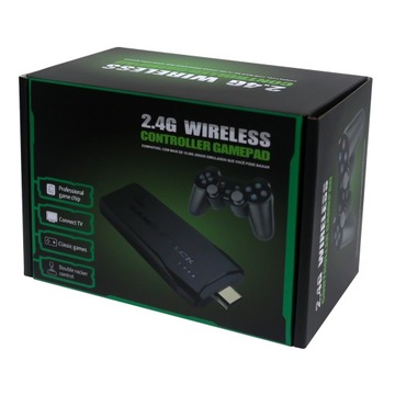 4K ТВ ИГРОВАЯ РЕТРО КОНСОЛЬ + 2 ПОДУШКИ +20000 СЕРЫЙ