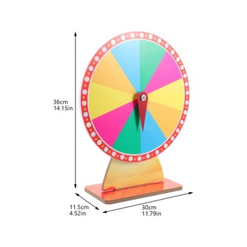 Настольная игра Колесо фортуны Маленькая Для свадьбы Для детей Рулетка Настольная игра