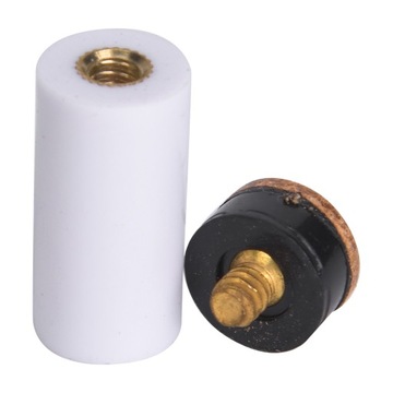 10 шт., кий для снукера, части кия, наконечники для кия