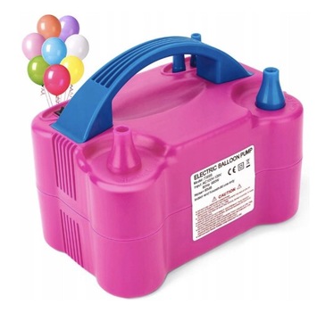 Pompka Elektryczna do balonów z 2 Dyszami