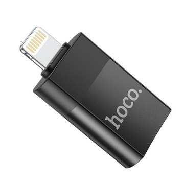 HOCO adapter OTG z USB A (żeński) do Light UA17