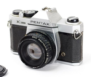 Pentax K1000 + SMC Pentax-A 2/50 мм