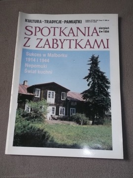SPOTKANIA Z ZABYTKAMI 8/1994 miesięcznik