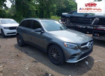 Mercedes GLC C253 2019 Mercedes-Benz GLC 2019, 3.0L, 4x4, 53 AMG, od ubezpieczalni 3.0 Benzyna