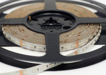 ЦВЕТНАЯ светодиодная лента RGB 336LED/м 533лм 14,4Вт 24В 5м