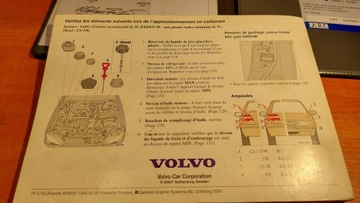 Оригинальная инструкция для VOLVO V40 S40 Год 00-04