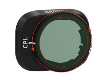 Поляризационный фильтр CPL для дрона DJI Mini 3 / DJI Mini 3 Pro + ЧЕХОЛ
