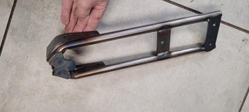 задняя часть мотоцикла, рама, ремонт багажника