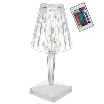 CRYSTAL DIAMOND LED RGB НАСТОЛЬНАЯ ЛАМПА + ПУЛЬТ ДИСТАНЦИОННОГО УПРАВЛЕНИЯ DIAMOND TOUCH