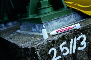 Marker z wkladem z pasty 950 czerwony edding