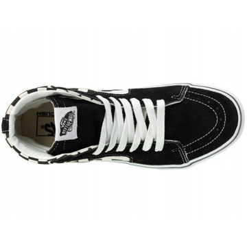 Trampki Męskie Damskie Unisex Wysokie Vans W Kratkę V38CL SK8-HI DX 38