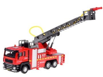 Пожарная машина с лестницей для разбрызгивания воды ZA4641