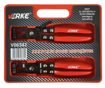 VERKE V06342 ЩИПЦЫ ДЛЯ РАСШИРИТЕЛЬНЫХ ЗАЖИМОВ — 2 ШТ.