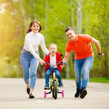 KÓŁKA PODPOROWE BOCZNE DO ROWERU DLA DZIECI 12-20