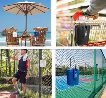 Sejf Plażowy Przenośny Szyfrowany Zamek Kod Szyfr NA PLAŻĘ KUFEREK