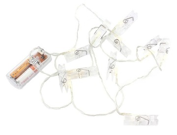 СВЕТОДИОДНЫЕ ЗАЖИМНЫЕ ЛАМПЫ СВАДЬБА, ДЕНЬ РОЖДЕНИЯ 140см