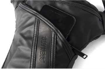 Стильная набедренная сумка и мужская мотоциклетная поясная сумка.