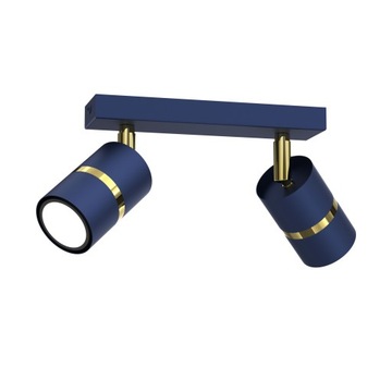 LAMPA SUFITOWA PLAFON SPOT TUBY GRANAT METAL GU10