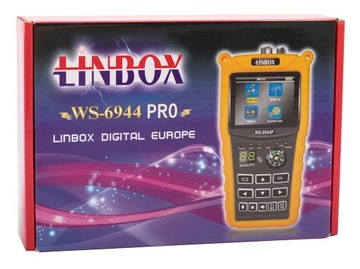 КОМБИНИРОВАННЫЙ ИЗМЕРИТЕЛЬ LINBOX WS-6944P DVB-S2 DVB-T2/C