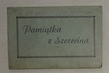 PAMIĄTKA Z SZCZECINA SZCZECIN LEPORELLO SKŁADANKA